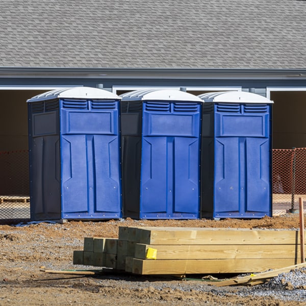 what is the cost difference between standard and deluxe portable toilet rentals in Cliffwood Beach